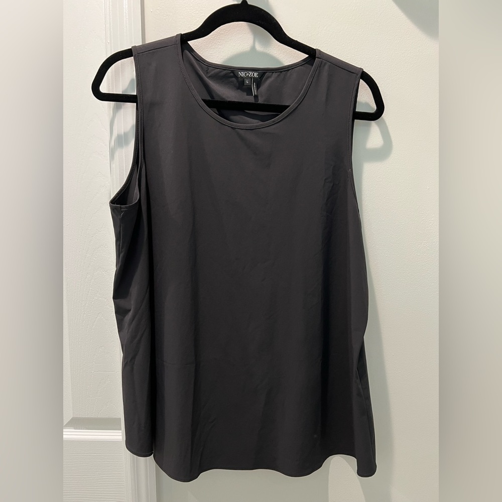 Nic & Zoe black tank top NWT